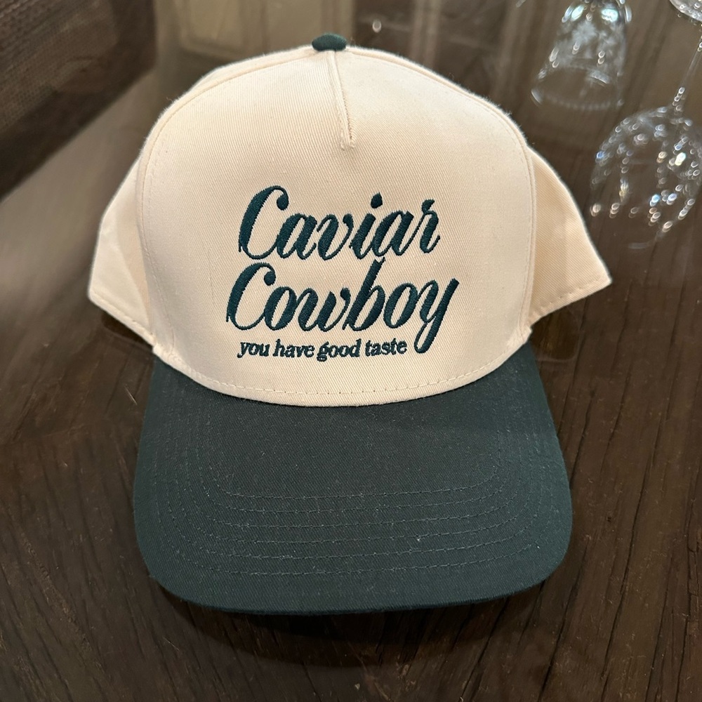 Caviar Cowboy Two-Tone Cap